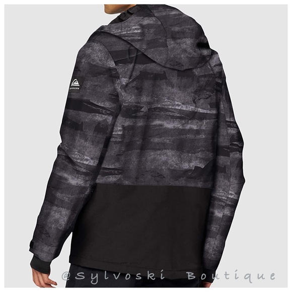 🔥 Quiksilver Men's Mission-Snow Jacket NWT - Picture 3 of 13